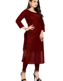 Red Women Kurti