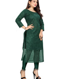 Green Women Kurti