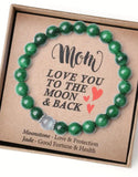 Unique Jade Bracelet Women Crystal Moonstone Bracelet