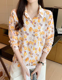 Women Relaxed Fit Fit Printed Formal Shirt